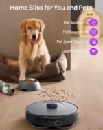 3i P10 Ultra Robot Vacuum and Mop Combo, Extendable Pad for Edge & Corner Mopping, 18000 Pa Suction Deep Cleaning, Auto Hot Water Washing & Drying, Self-Emptying, Self-Refilling, AI Obstacle Avoidance - Image 7