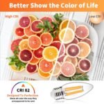 ALAMPEVER 800LM Super Bright Dimmable LED Light Bulb, E26 LED Bulb 100 Watt Equivalent, B11 2700K Soft White LED Candelabra Bulb, 5.5W, 6 Pack - Image 6