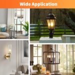 ALAMPEVER 800LM Super Bright Dimmable LED Light Bulb, E26 LED Bulb 100 Watt Equivalent, B11 2700K Soft White LED Candelabra Bulb, 5.5W, 6 Pack - Image 7