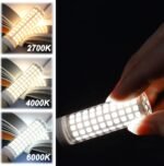 ALIDE E12 10W 6000K LED Candelabra Bulbs 100w Equivalent 1200lm 0.73 * 3.15inch, Non-dimmable, 5Pack - Image 2