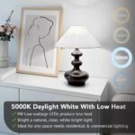 24-Pack A19 LED Light Bulbs, 60W Equivalent, Daylight White 5000K, E26 Base, 850 Lumen, Non-Dimmable, 9W Bright White LED Bulb - Image 3