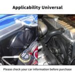 10 Inch Universal Slim Fan Push Pull Electric Radiator 12V 80W High Performance Cooling Fan Mount Kit Blue 2 Pcs - Image 5