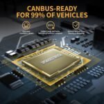 9007 LED Bulbs, 40000LM 800% Brighter 6500K Cool White Backup LED Exterior Interior Lights, 9007 HB5 Bulbs Plug-N-Play IP68 Waterproof, Pack of 2, License Plate Lights - Image 3