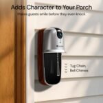 2025 Newly Video Doorbell Camera Wireless with Solar Powered and Battery, AI Motion Detection, 3280ft Wireless Long Range Signal, HDR Ultra-Clear 2.4g & 5g Video Doorbells Camera with Chime - Image 3