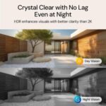 2025 Newly Video Doorbell Camera Wireless with Solar Powered and Battery, AI Motion Detection, 3280ft Wireless Long Range Signal, HDR Ultra-Clear 2.4g & 5g Video Doorbells Camera with Chime - Image 5