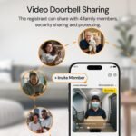 2025 Newly Video Doorbell Camera Wireless with Solar Powered and Battery, AI Motion Detection, 3280ft Wireless Long Range Signal, HDR Ultra-Clear 2.4g & 5g Video Doorbells Camera with Chime - Image 8