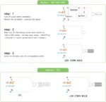 40W LED Corn Cob Bulb, 400W Equivalent, 5000K Daylight, E26/e39 Base, 5600 Lumens - Replace Halogen/Metal Halide, for Barn, Shop, Porch, Yard, Garage Lighting - Image 5